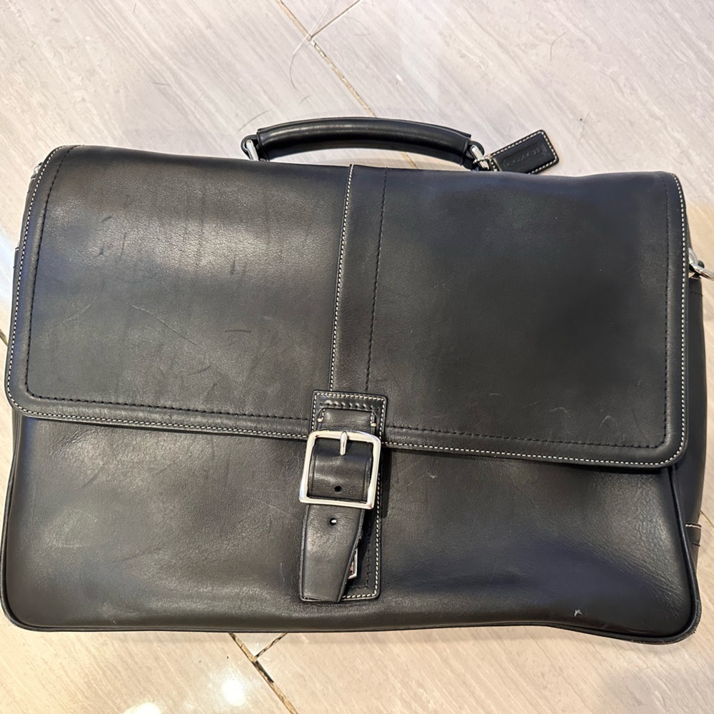 Authentic COACH unisex briefcase/messenger bag